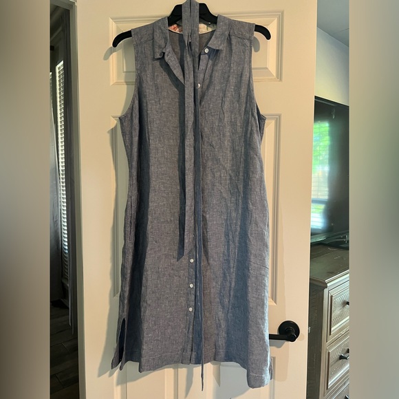 Tommy Bahama Two Palms Linen Shirt Dress – XL - Picture 5 of 8